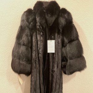 Mink Fur- Full Length Coat *MInt Condtion Sz10